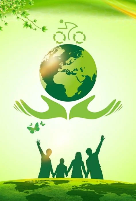Poster tuyên truyền bảo vệ lá phổi xanh