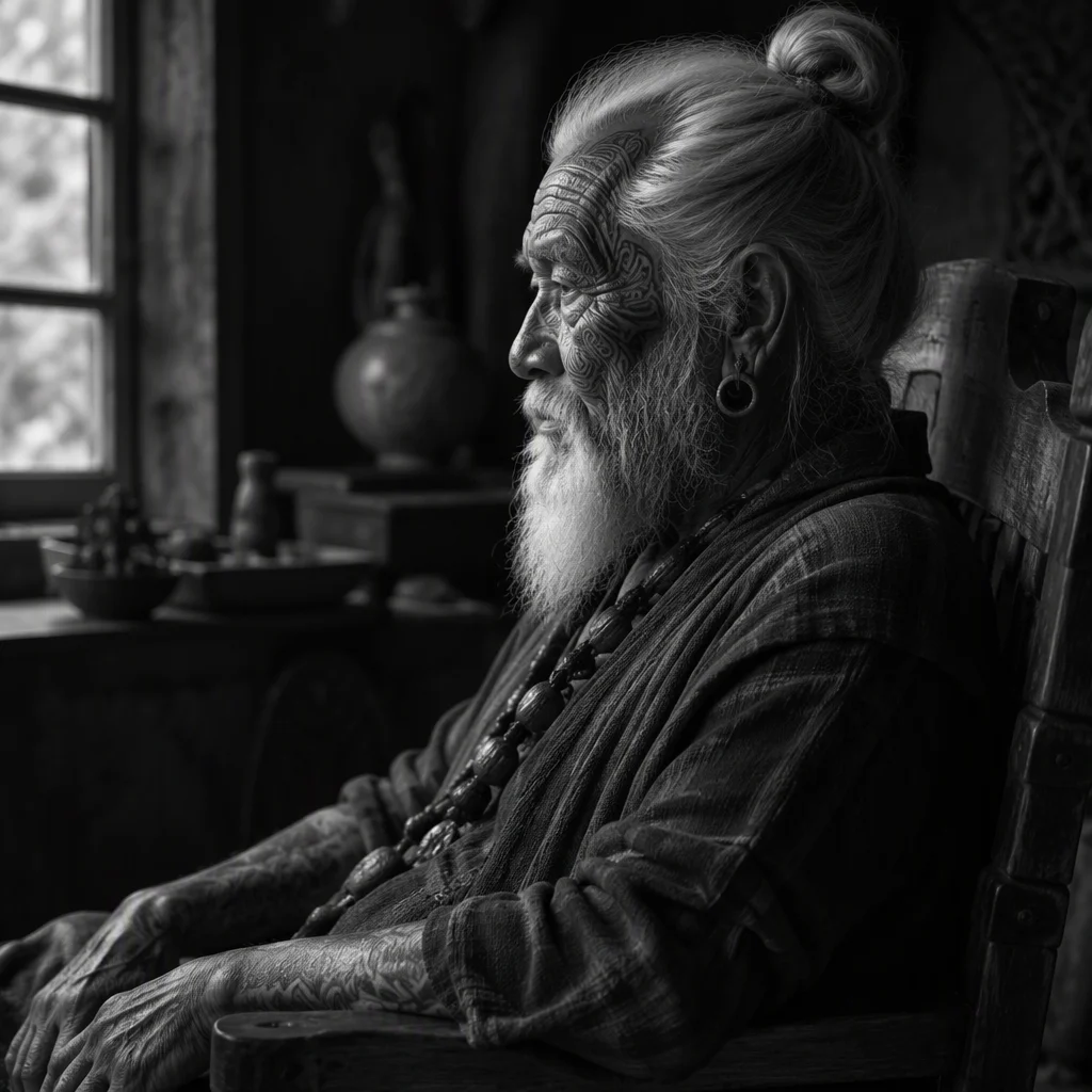 Hình 4 trong bộ sưu tập avatar đen trắng