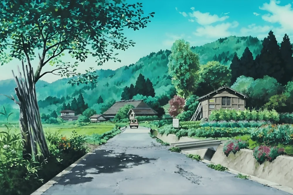 Anime thanh bình thắp sáng khoảnh khắc tĩnh lặng tuyệt vời