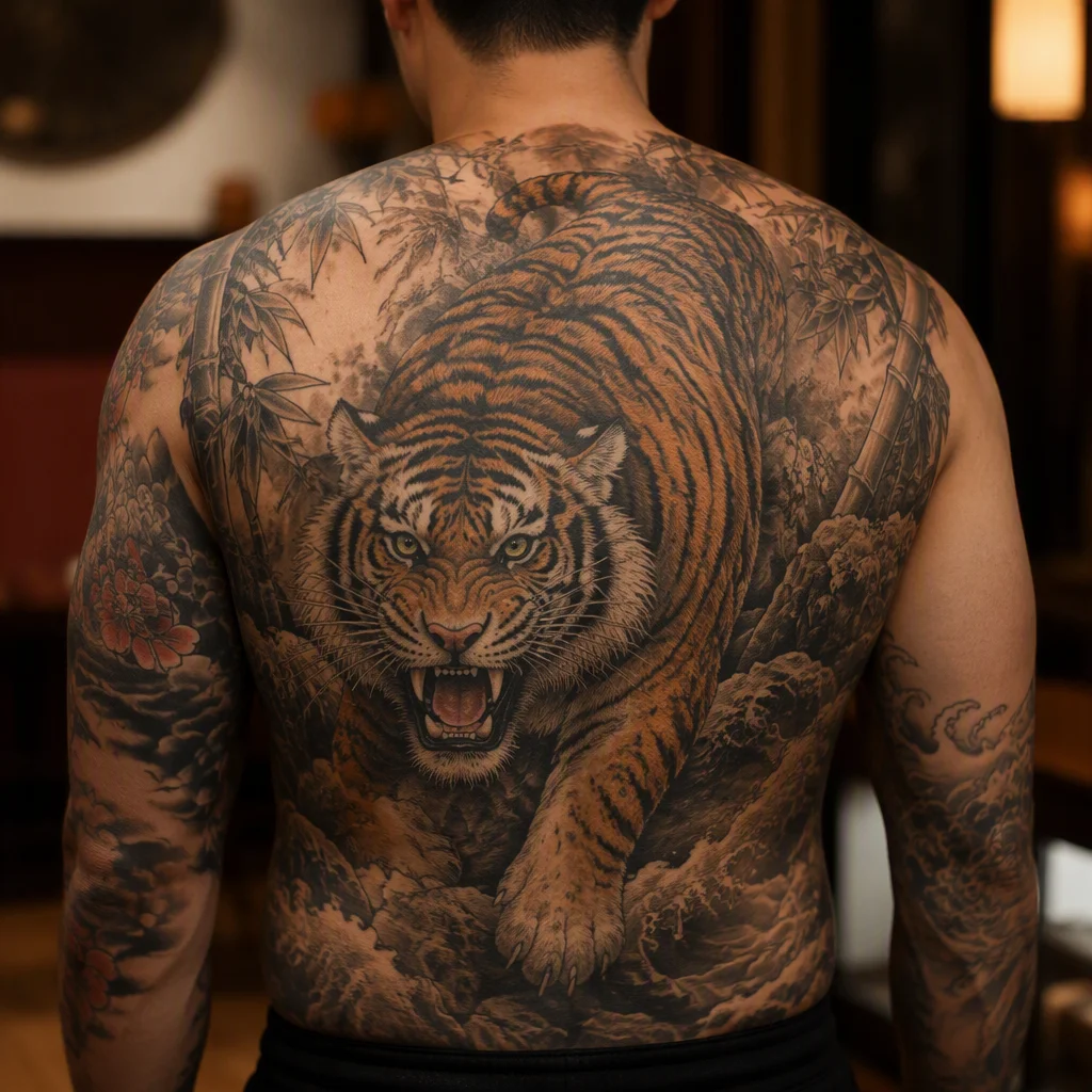 hình xăm nhật cổ: gợi ý số 14