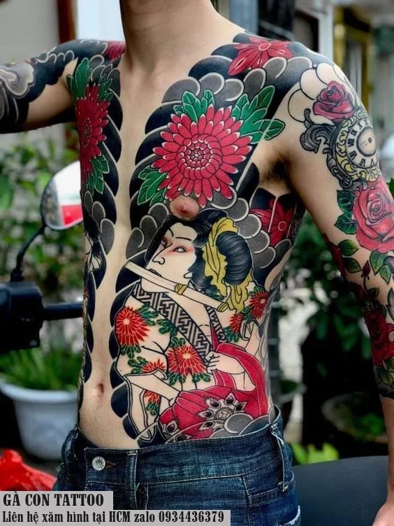 hình xăm nhật cổ đẹp
