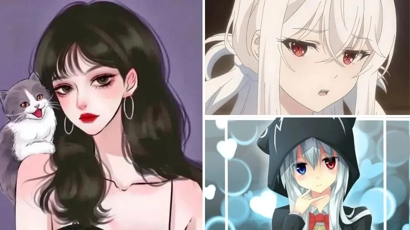Tuyển chọn ảnh gái anime ngầu thể hiện cá tính riêng biệt