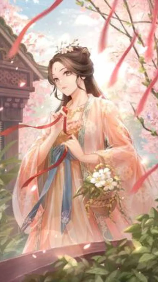 Bộ sưu tập hình nền anime cổ trang nữ đẹp
