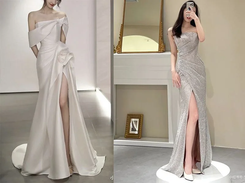Ảnh minh hoạ các mẫu đầm dạ hội đơn giản số 77