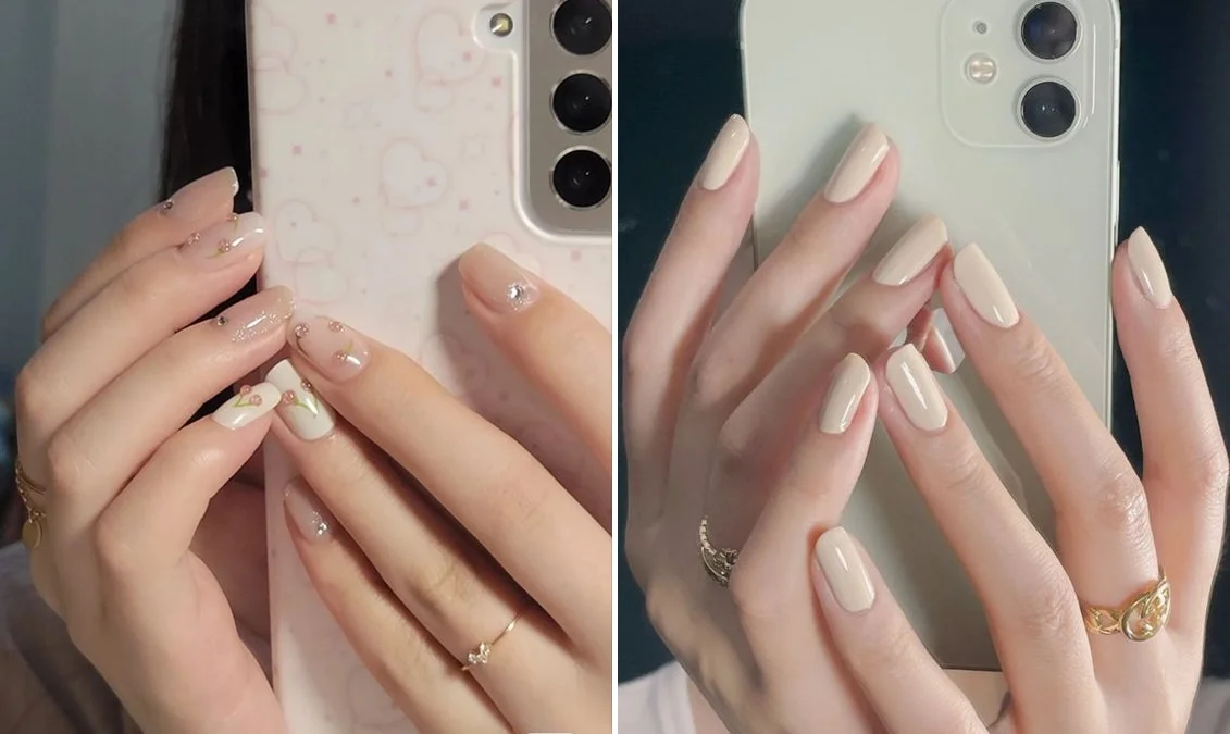 99+ mẫu nail đẹp đơn giản, sang trọng sáng da cực xinh 2024 (2)