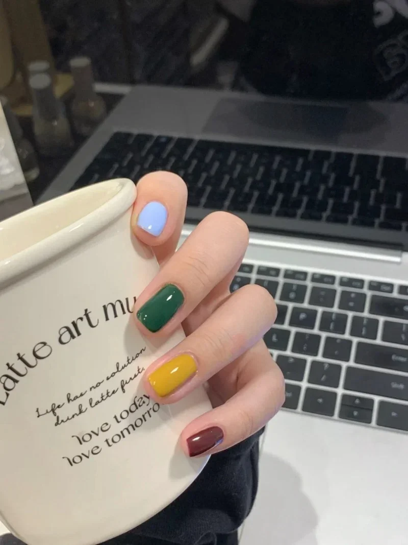 những mẫu nail đẹp cho móng ngắn (5)