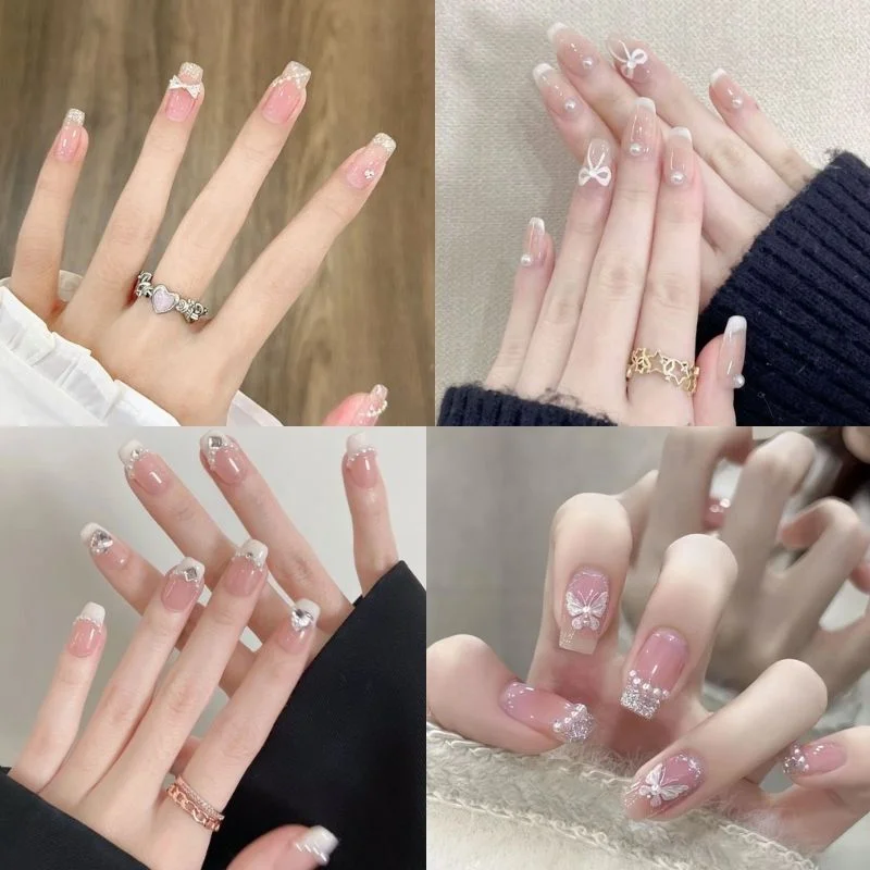 Gợi Ý 25 Mẫu Nail Cô Dâu Đẹp Đơn Giản Nhẹ Nhàng