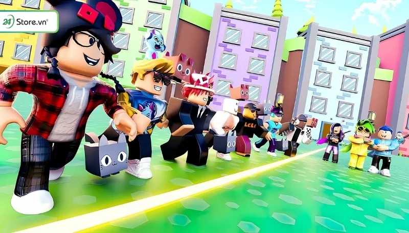 Nhân vật Roblox phong cách thời trang đường phố