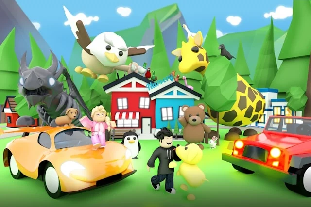Hình Roblox Đang Chơi Vui Vẻ