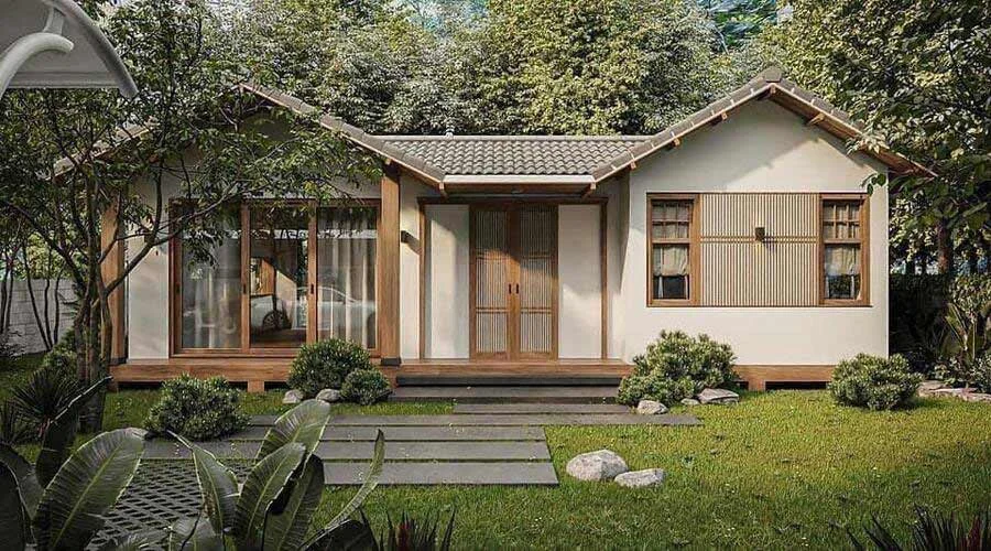 Mẫu nhà cấp 4 nông thôn 3 phòng ngủ (5)