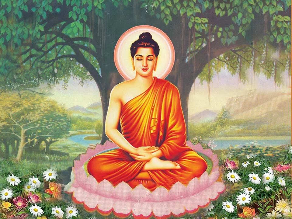 Hình Phật Thích Ca ngồi thiền định