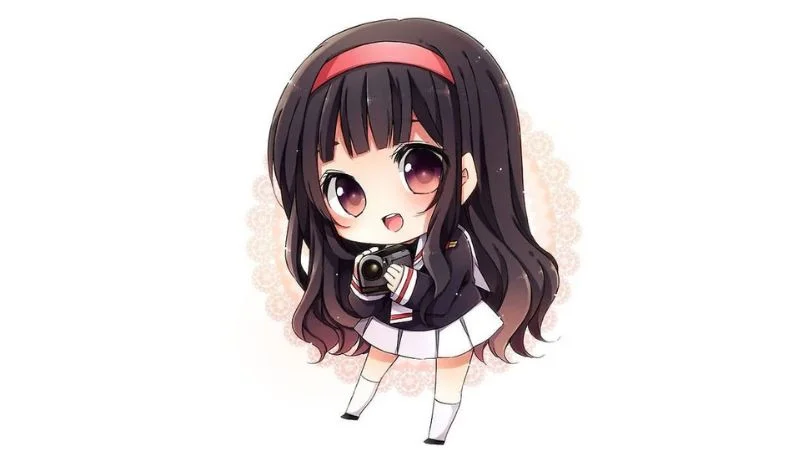 Hình mẫu chibi nhân vật nữ cute - hình 2
