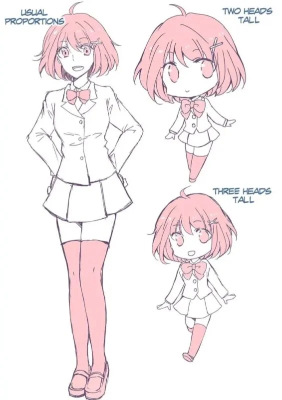 Hướng Dẫn 8 Bước Vẽ Chibi Đơn Giản, Siêu Cute (Cho Người Mới)