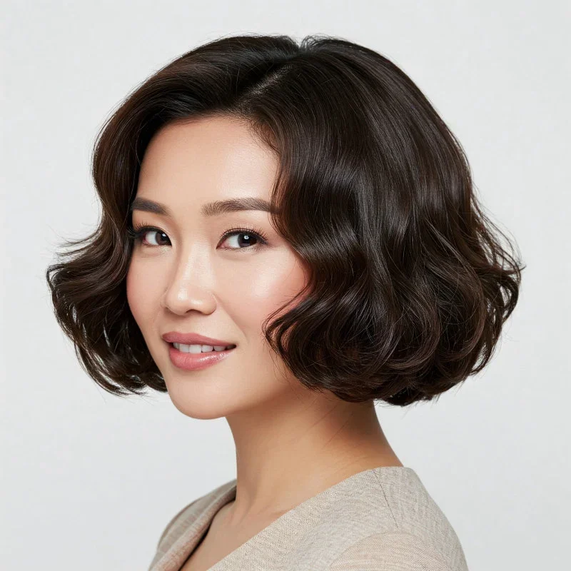 tóc ngắn cho tuổi 40 mặt tròn (5)