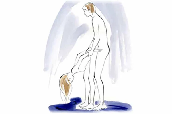 Tư thế quan hệ kiểu đứng gập