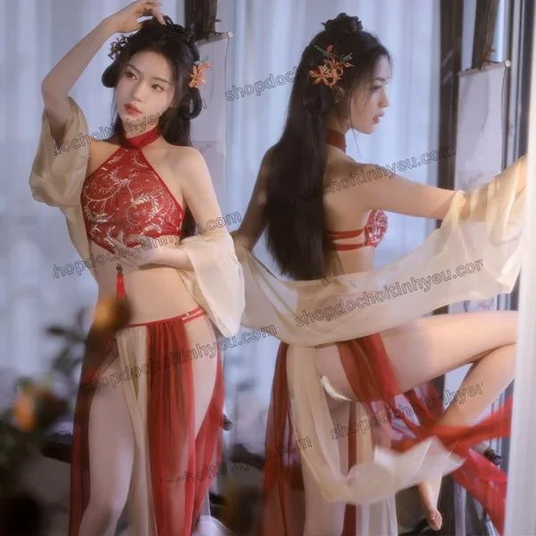 Thời trang cosplay sexy cổ trang trung hoa tiểu thư xinh đẹp