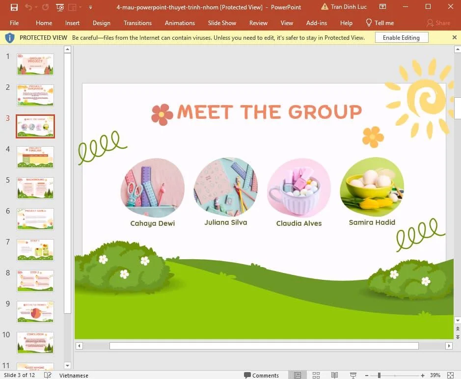 Tải 10+ mẫu Powerpoint thuyết trình nhóm ấn tượng miễn phí