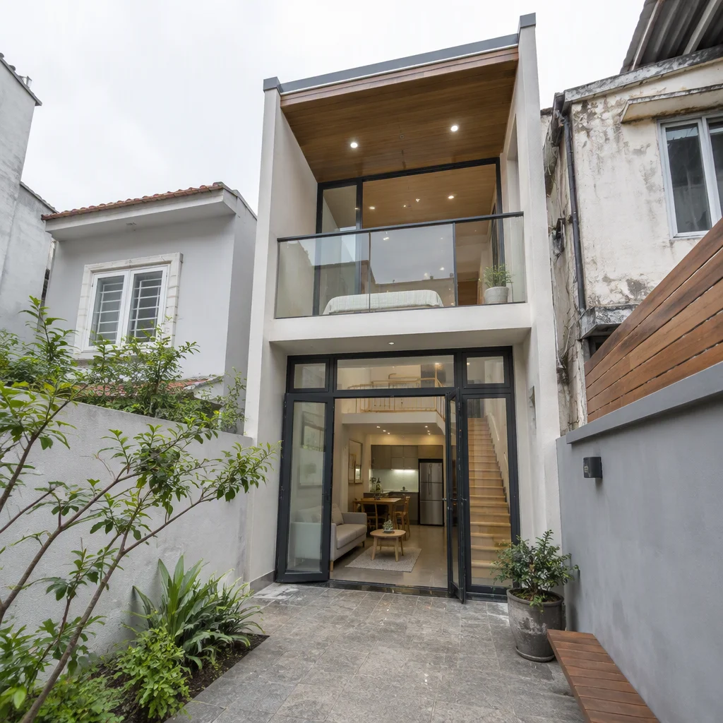nhà gác lửng, mẫu 3