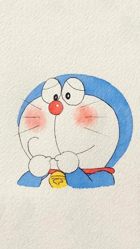 Hình Doremon cute phô mai que - hình 1