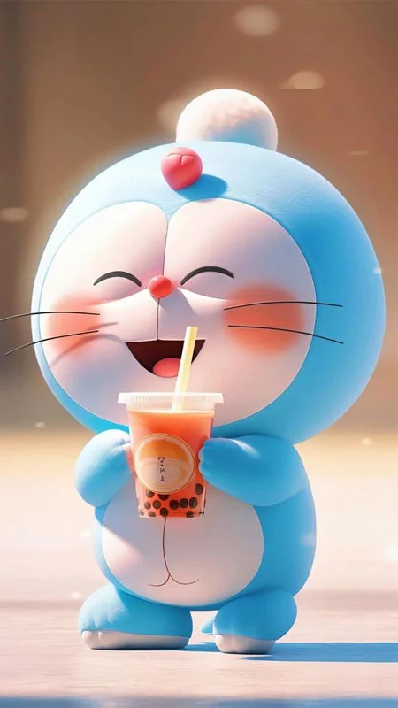 Hình Doremon cute phô mai que - hình 5