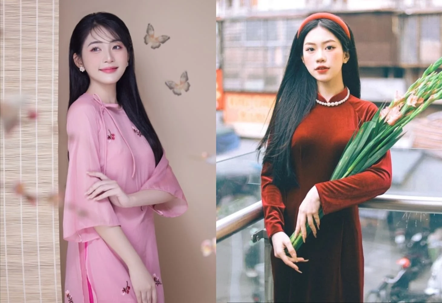 20+ Kiểu tóc mặc áo dài đón Tết 2026 xinh đẹp, trẻ trung, thanh lịch