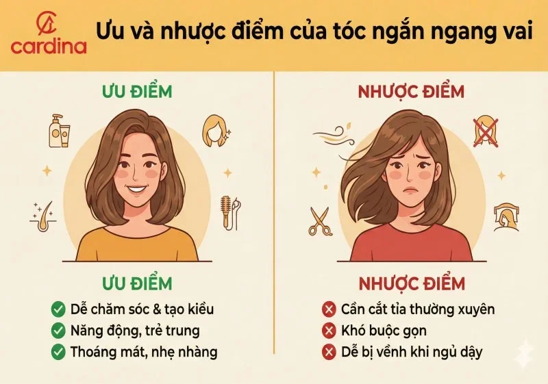 tóc ngang vai