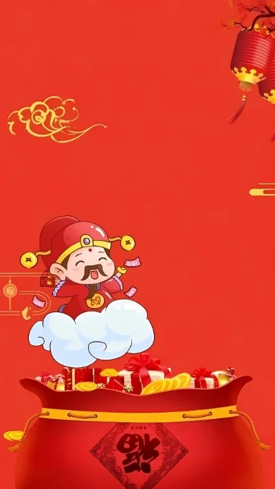 Hình nền Thần Tài cho điện thoại (3)