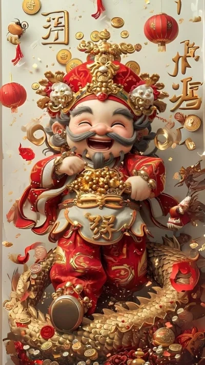 Hình ảnh Thần Tài phát lộc (3)