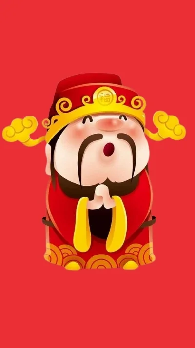 Hình nền Thần Tài cho điện thoại (2)