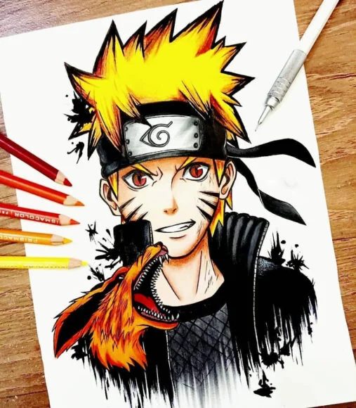 Hình vẽ anime naruto đẹp nhất