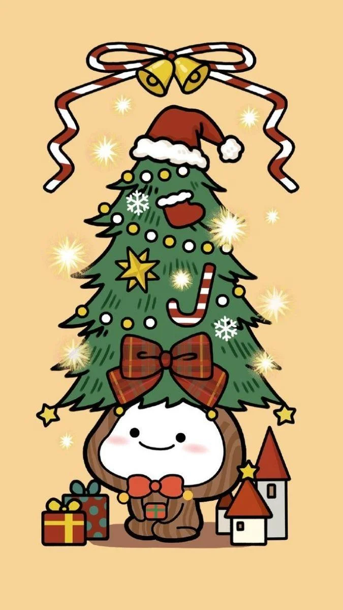 Hình nền Giáng sinh cute cho điện thoại (6)