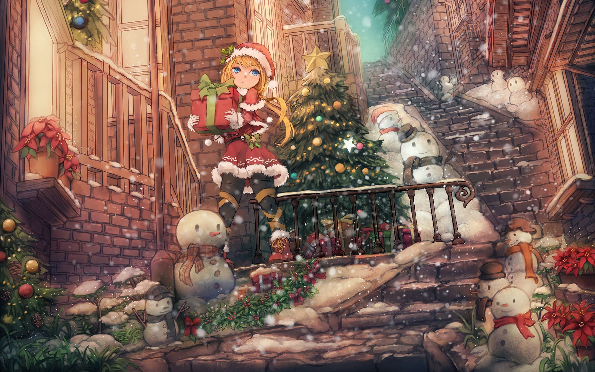 200+ hình nền, ảnh Giáng sinh 2025 đẹp, cute, 4K sắc nét cho Noel (2)