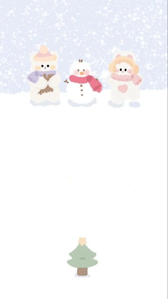 Hình nền Giáng sinh cute cho điện thoại (13)