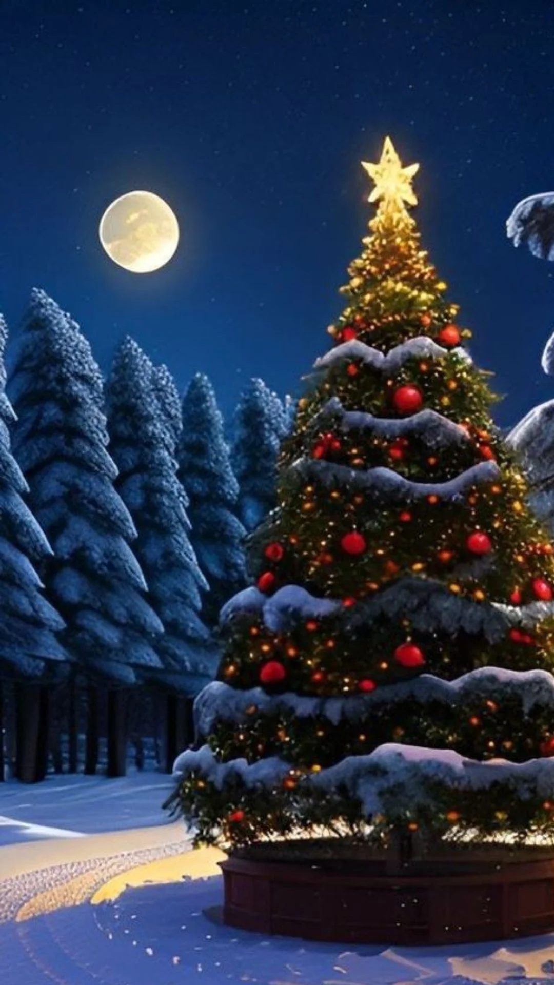 Hình ảnh cây thông Noel mùa Giáng sinh đẹp nhất (3)